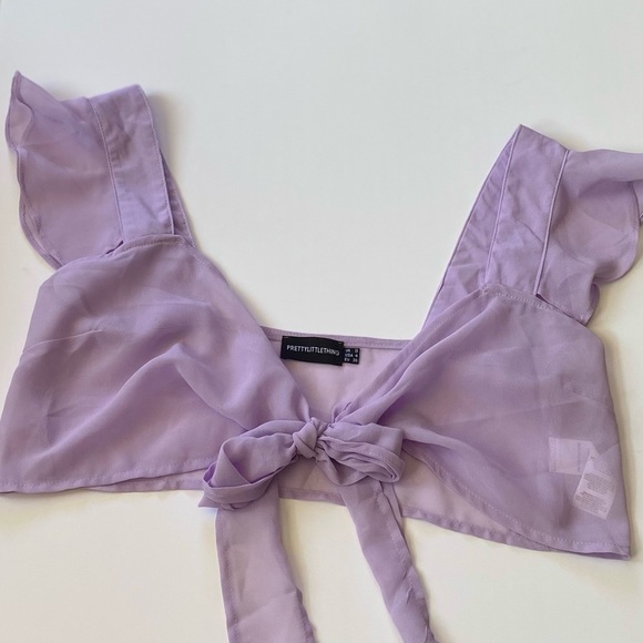Prettylittlething sheer crop - Picture 2 of 3